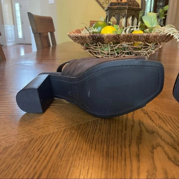 MIA‎ Keity Open Toe Sling Back Heel in Black Size 9 - Picture 8 of 11